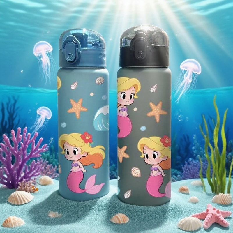 3D Printing Food - 3D Printed 780ML Mermaid Pattern Water
