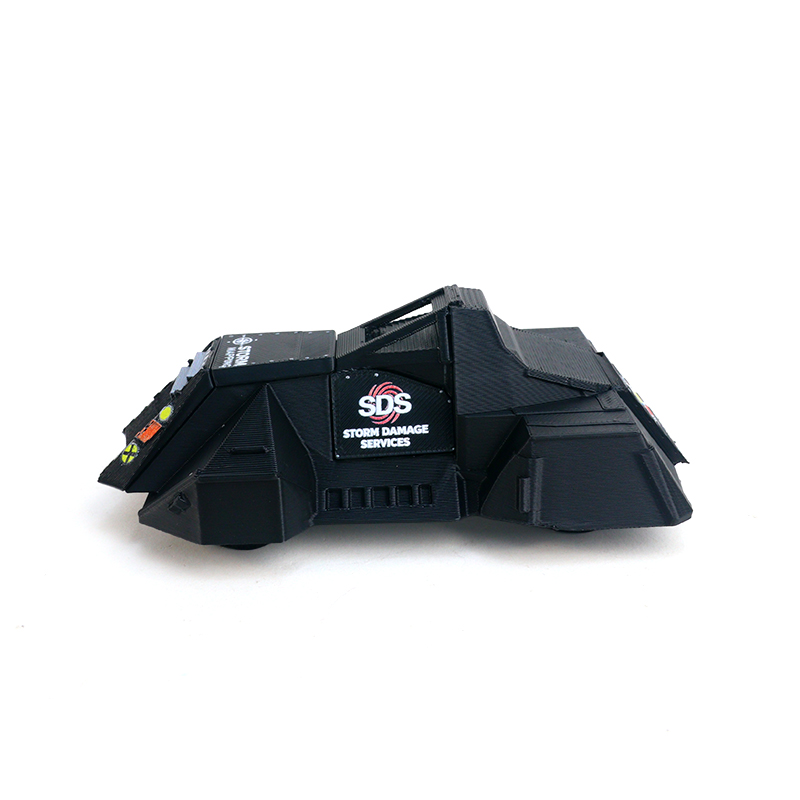 3D Printing Diecast Cars - 3D Printed Storm Chaser Vehicle Model