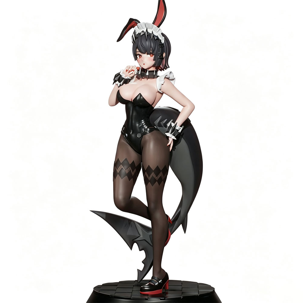 3D Printing Article - 1/24 75mm Female Warrior Resin Model