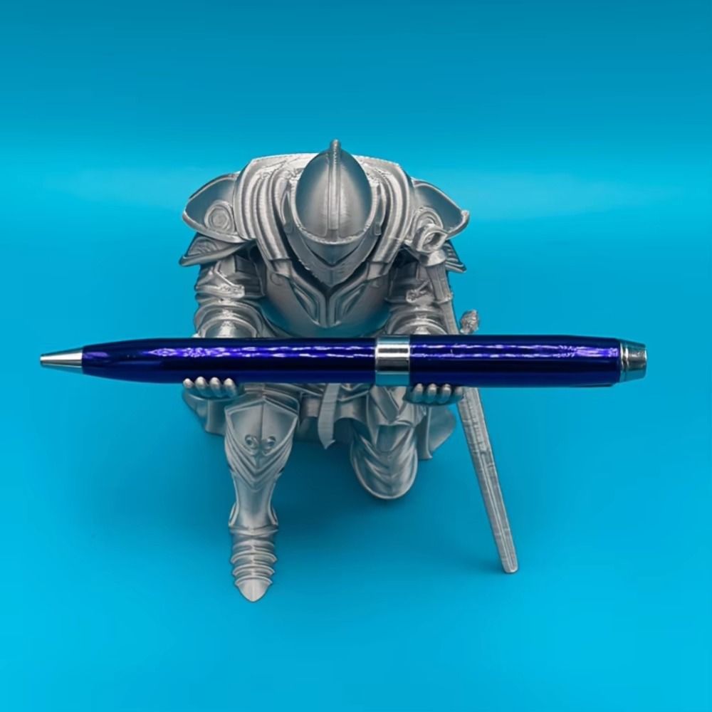 3D Printing Holder - Funny Kneeling Knight Pen Holder Creative