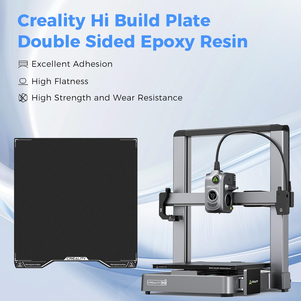 Creality Hi Epoxy Resin Build  - đánh giá và giá 3D Printing Creality