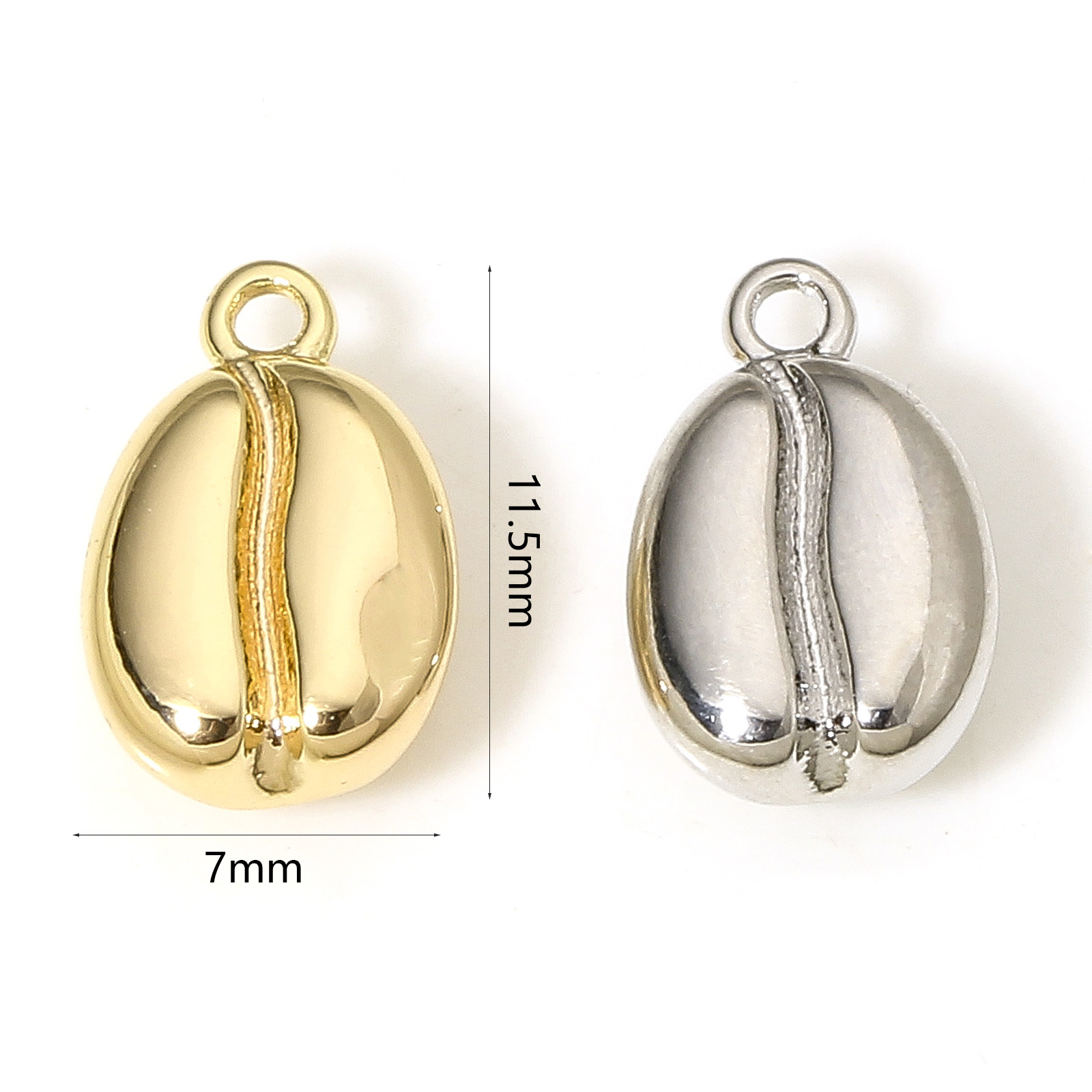 2pcs New Brass Charms Gold Col - đánh giá và giá 3D Printing Jewellery
