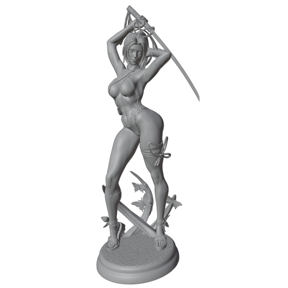1/24 Female 	Warrior Resin Mod - đánh giá và giá 3D Printing Article