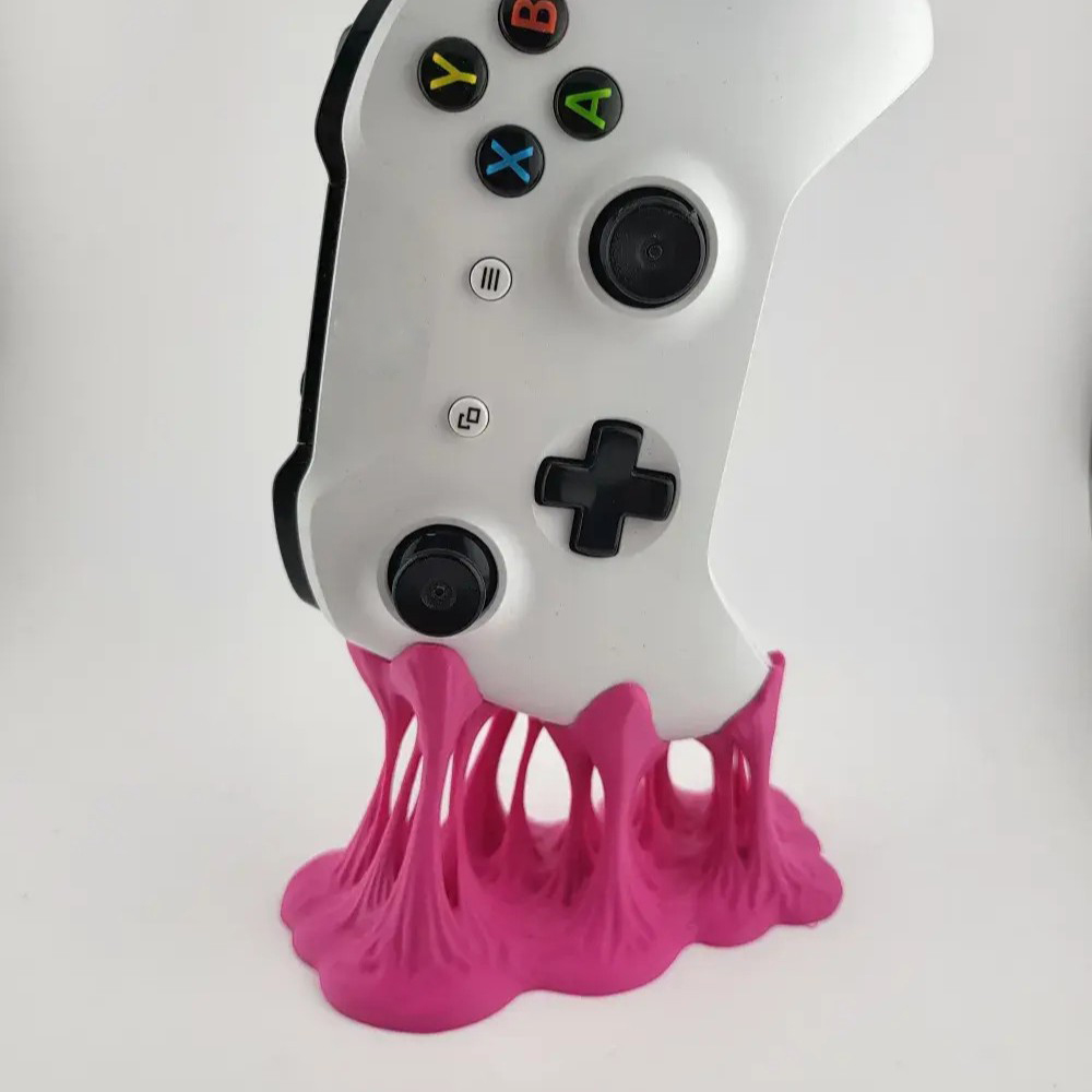 3D-Printed Bubblegum-Style Des - đánh giá và giá 3D Printing Xbox Controller Holder