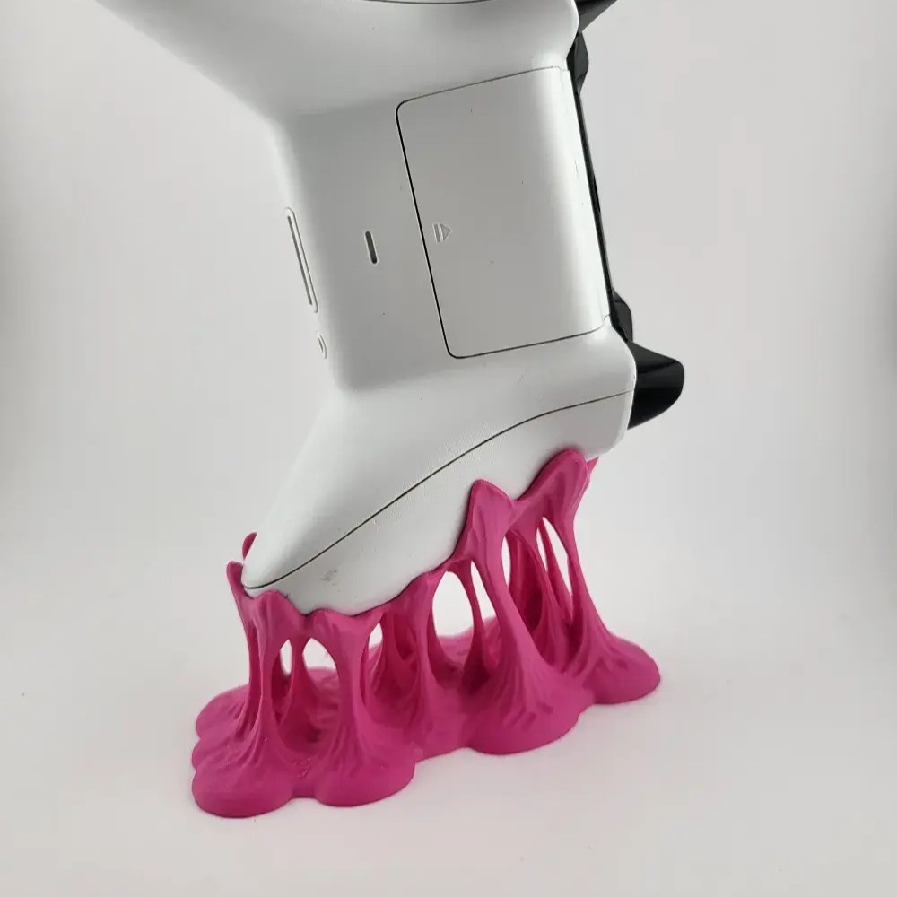 3D-Printed Bubblegum-Style Des - đánh giá và giá 3D Printing Xbox Controller Holder