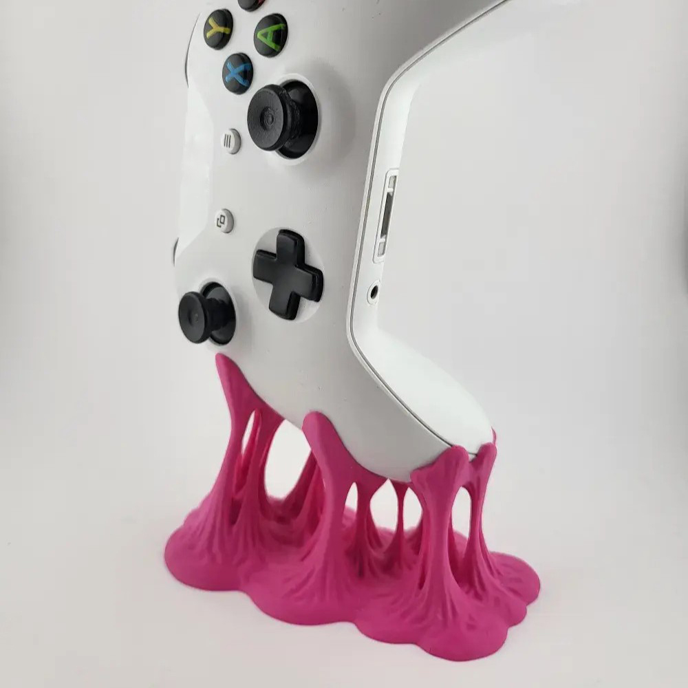3D-Printed Bubblegum-Style Des - đánh giá và giá 3D Printing Xbox Controller Holder