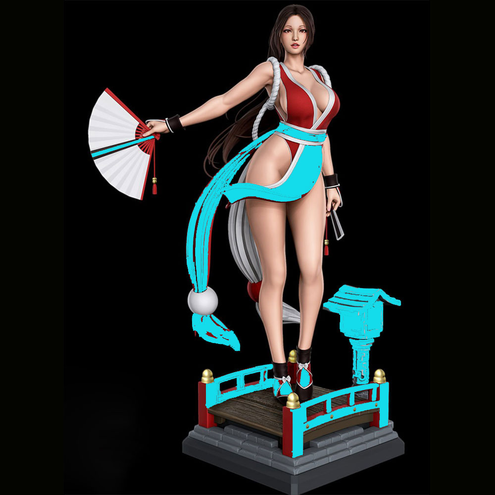 1/24 Sexy Long-Haired Girl Min - đánh giá và giá 3D Printing Construction