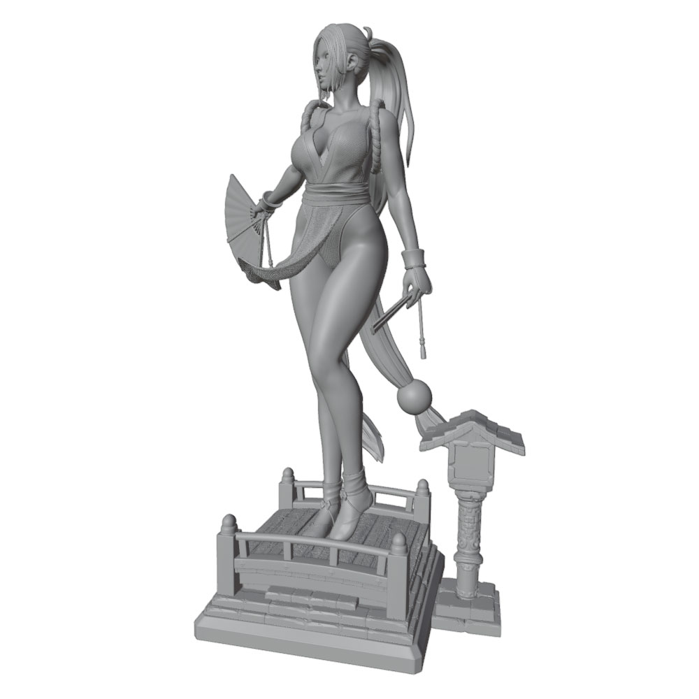 1/24 Sexy Long-Haired Girl Min - đánh giá và giá 3D Printing Construction