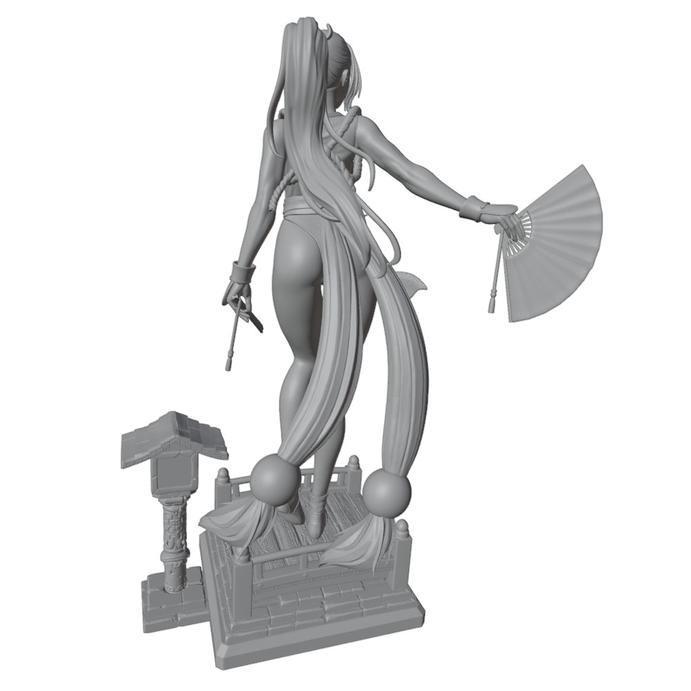1/24 Sexy Long-Haired Girl Min - đánh giá và giá 3D Printing Construction