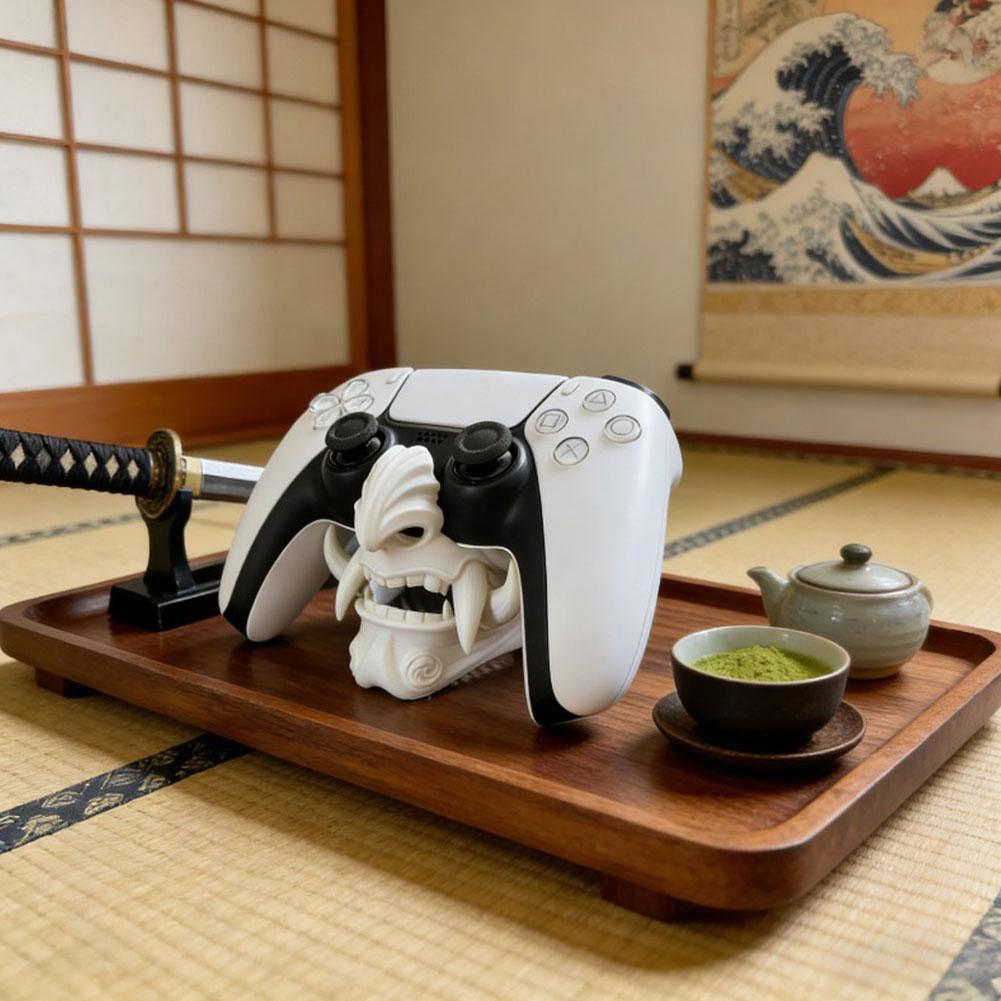 3D Printed Japanese Oni Mask G - đánh giá và giá 3D Printing Xbox Controller Holder