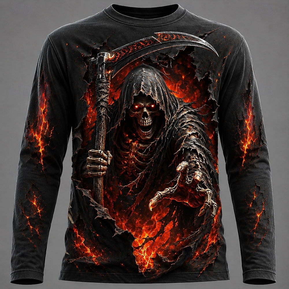 Halloween Men 3D Graphic Print - đánh giá và giá 3D Printing Service