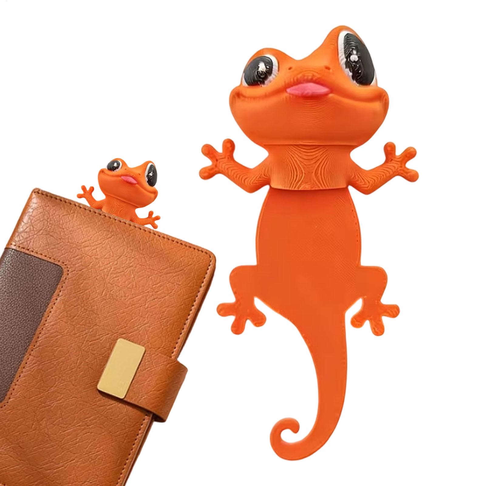 Animal Bookmarks 3D Print Geck - đánh giá và giá 3D Printing Journal