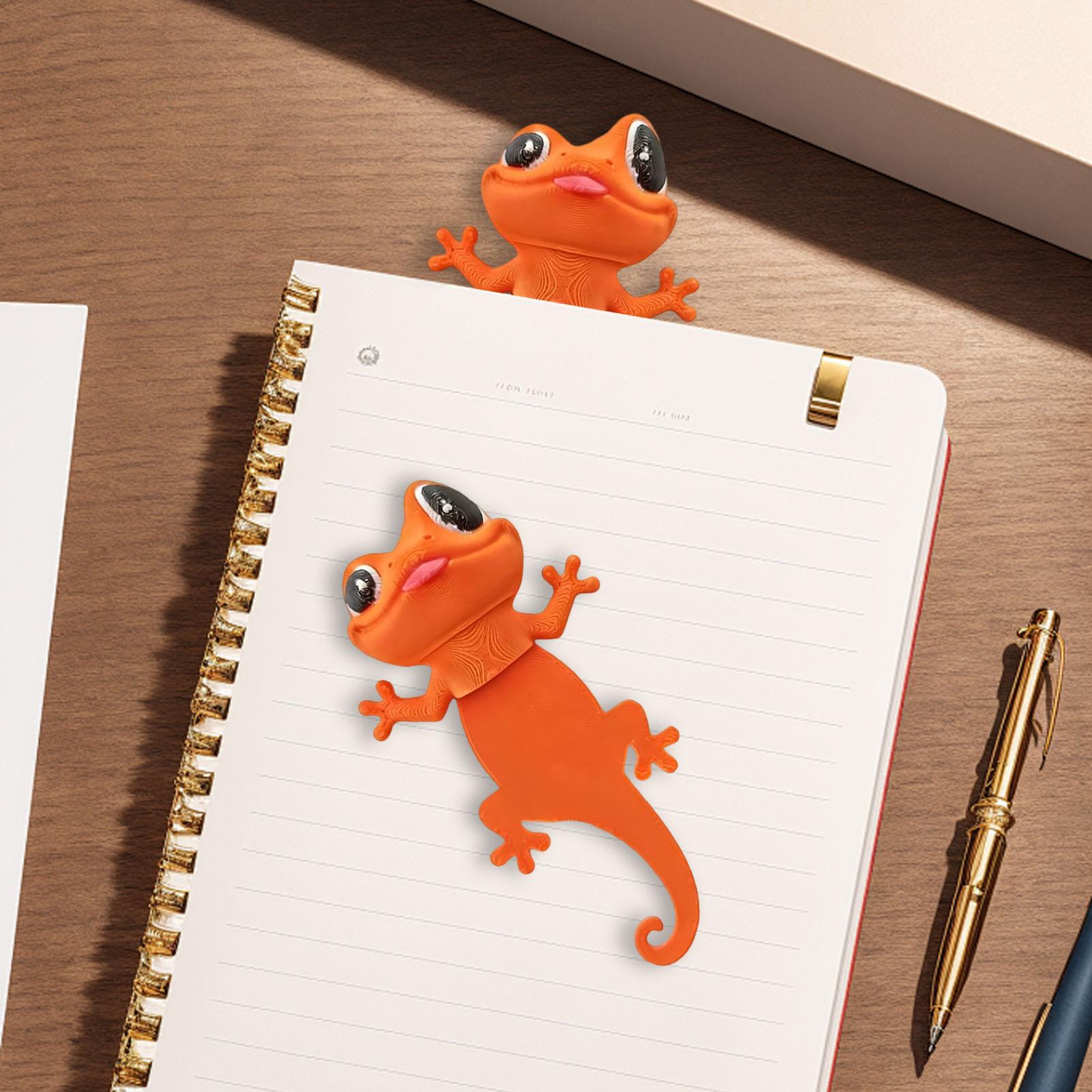 Animal Bookmarks 3D Print Geck - đánh giá và giá 3D Printing Journal