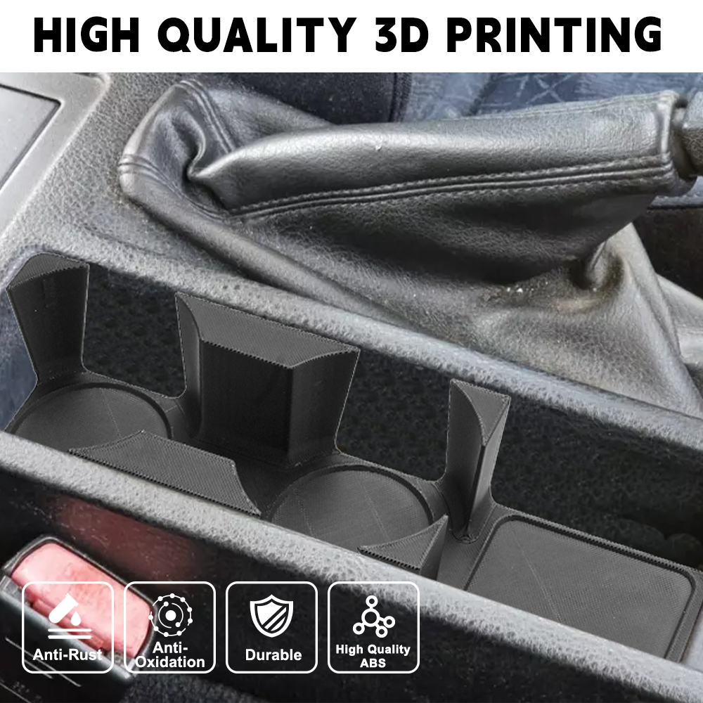 Double Cup Holder For BMW E36  - đánh giá và giá 3D Printing Holder