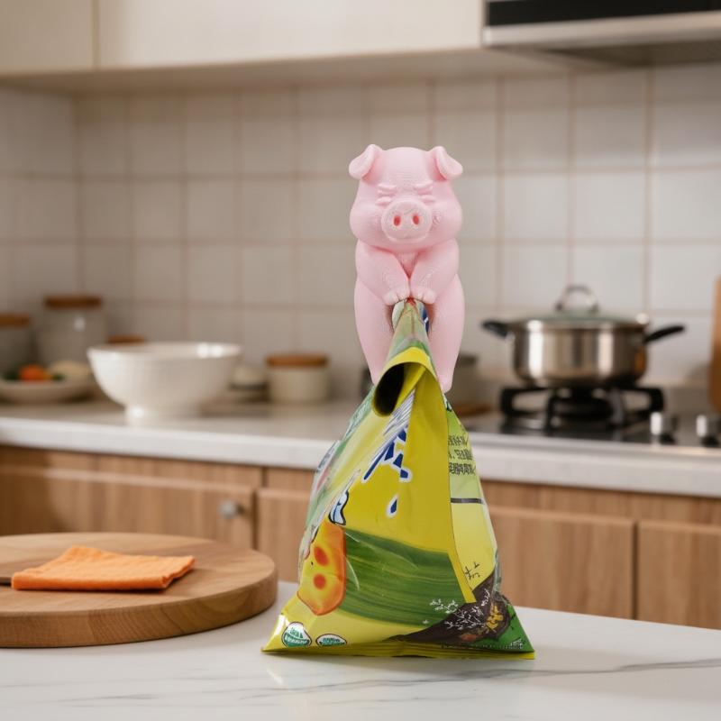 Farm Animal Bag Clips 3D Print - đánh giá và giá 3D Printing Food