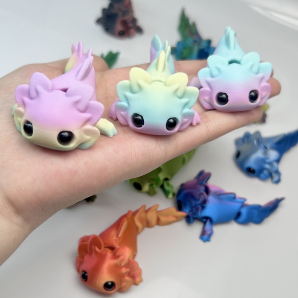 3D Printed Salamander Figures  - đánh giá và giá 3D Printing Construction