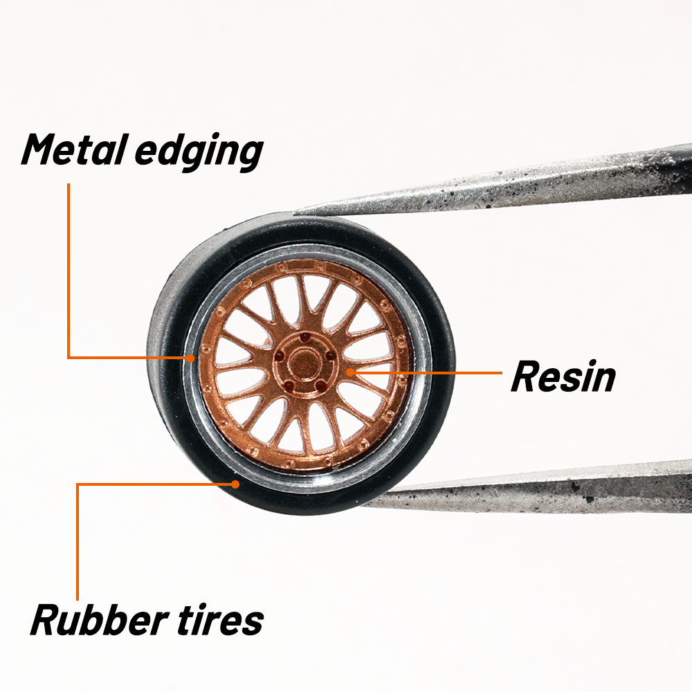 1:64 Scale Model Car Wheels Ri - đánh giá và giá 3D Printing Diecast Cars