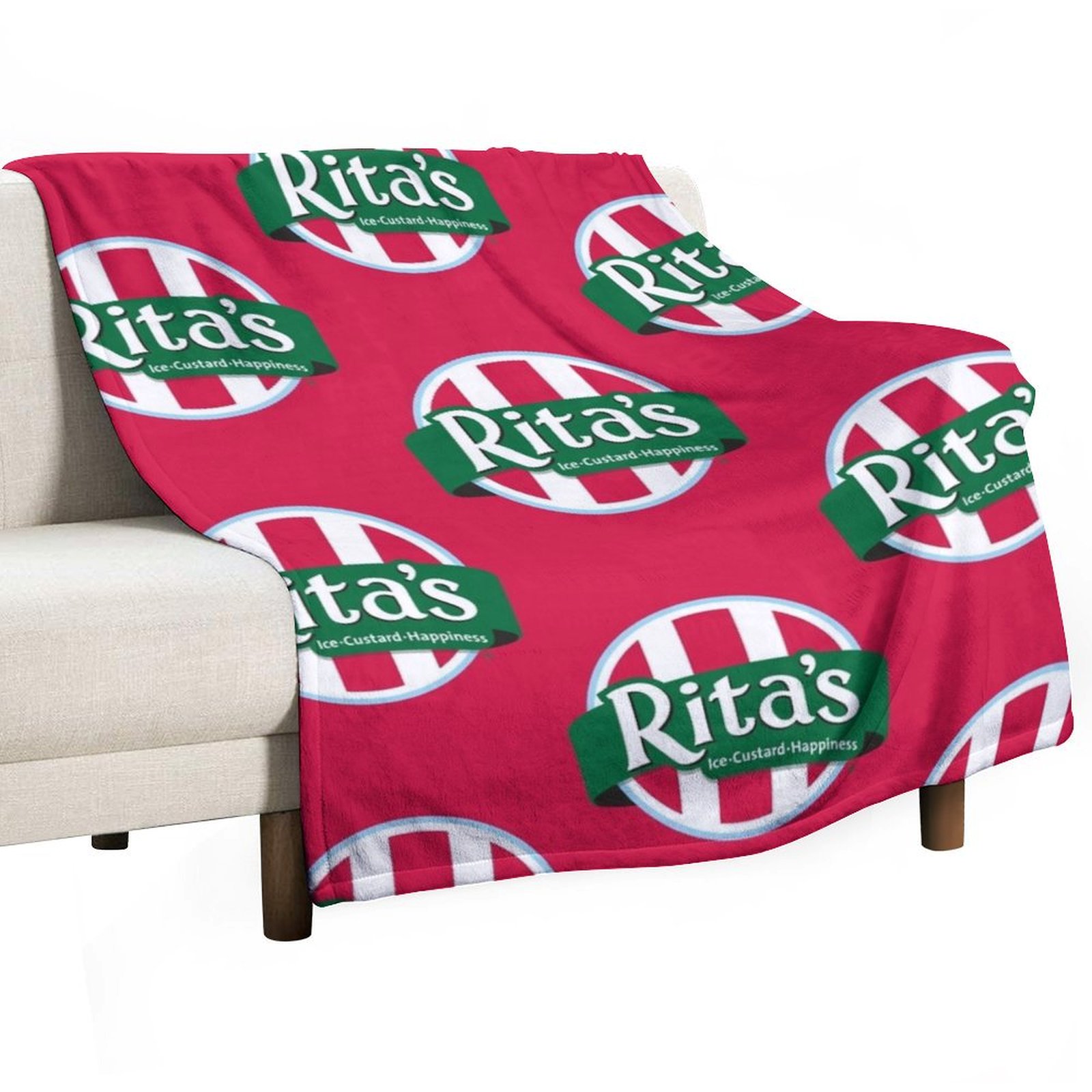 Rita's Italian Ice Cafe Throw  - đánh giá và giá 3D Printing Cafe