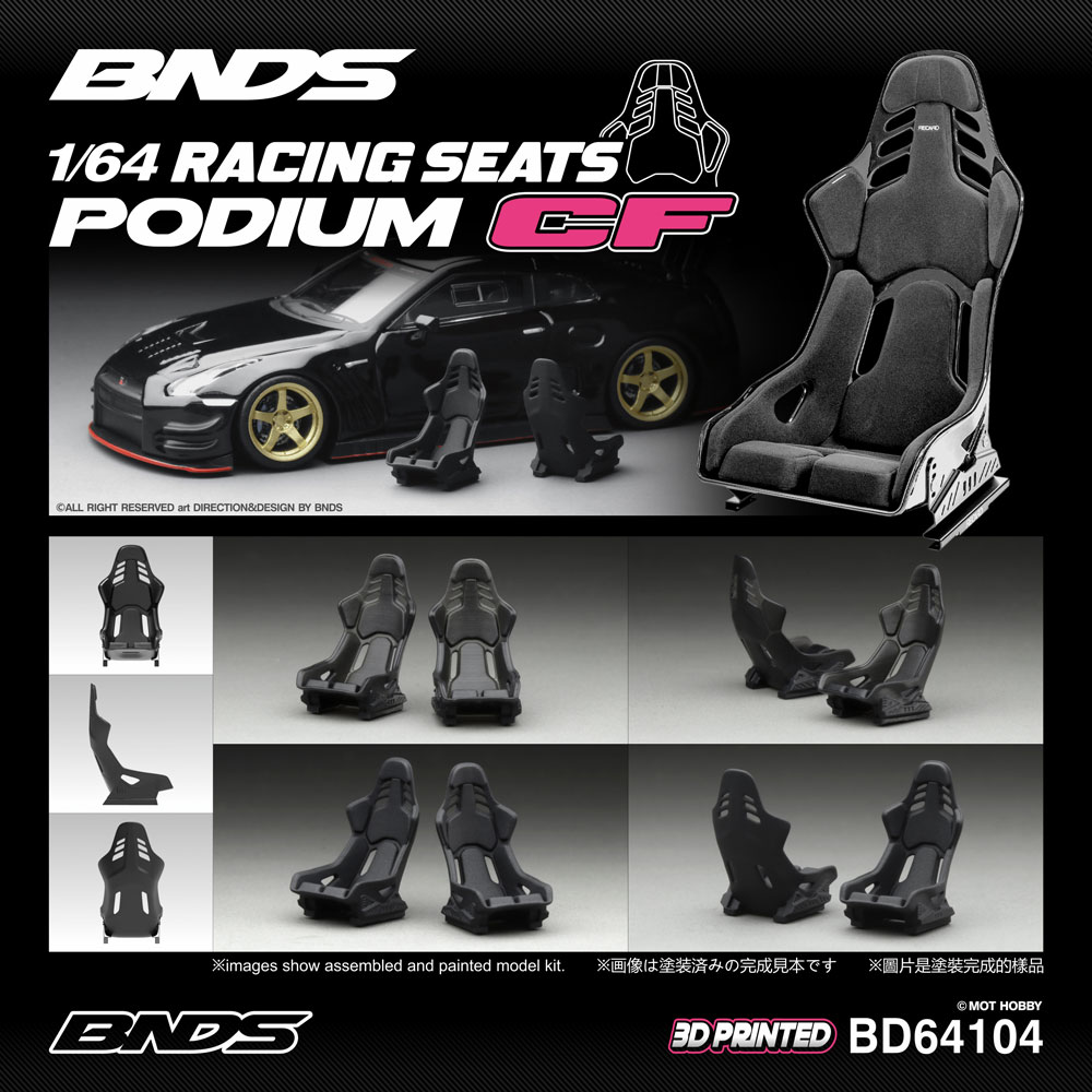 BNDS 1/64 Unpainted Racing Sea - đánh giá và giá 3D Printing Diecast Cars