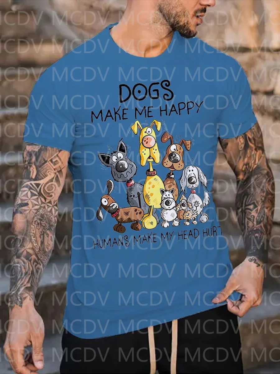 Summer Men's Love Dog Make Me  - đánh giá và giá 3D Printing Maket
