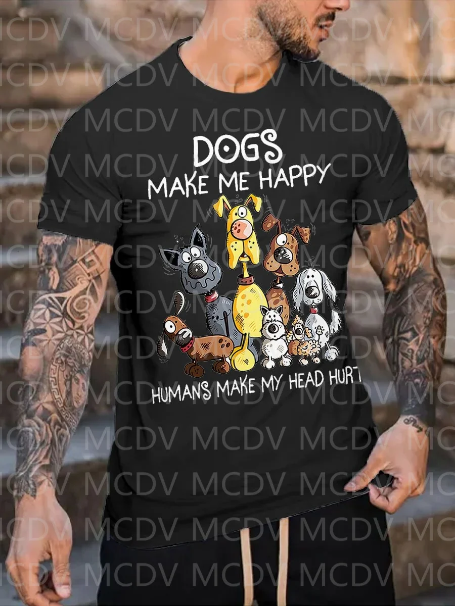 Summer Men's Love Dog Make Me  - đánh giá và giá 3D Printing Maket