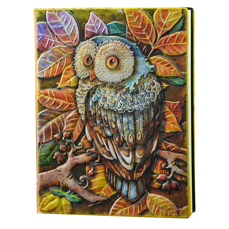 3D Embossed Notebook A5 Animal - đánh giá và giá 3D Printing Journal