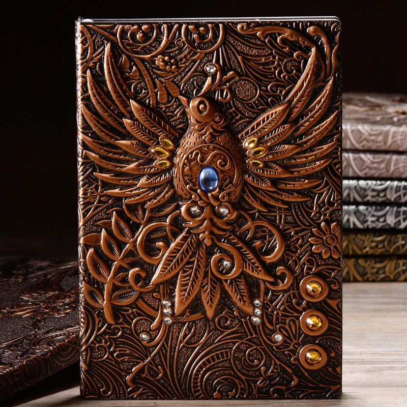 3D Embossed Notebook A5 Animal - đánh giá và giá 3D Printing Journal