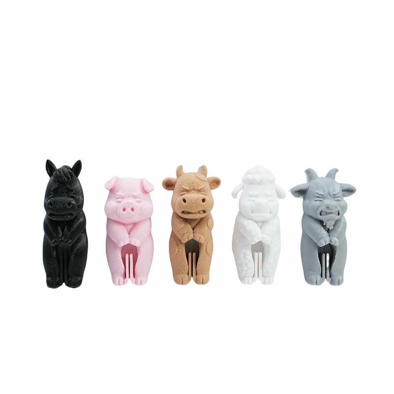 3D Printed 1/5pcs Set Farm Ani - đánh giá và giá 3D Printing Food