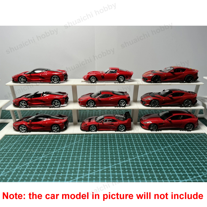 2PCS 3D Printed Tiered Display - đánh giá và giá 3D Printing Diecast Cars
