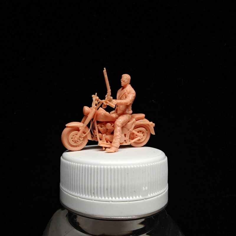 1/64 Scale Miniature Biker Man - đánh giá và giá 3D Printing Diecast Cars