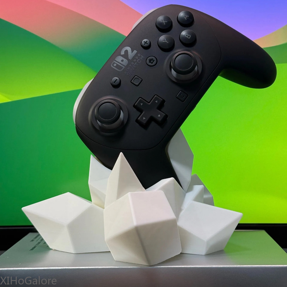 3D Printed Crystal Game Contro - đánh giá và giá 3D Printing Xbox Controller Holder