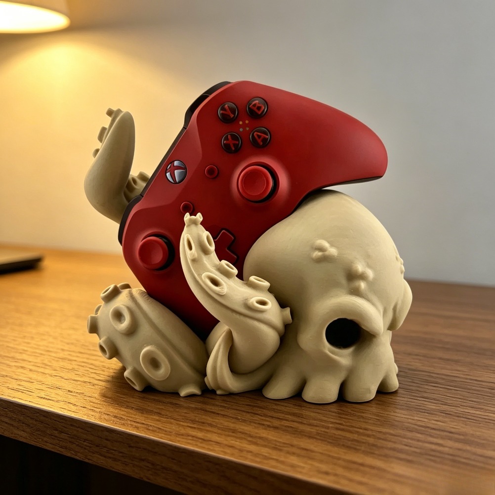 3D Printed Octopus Arm Control - đánh giá và giá 3D Printing Xbox Controller Holder