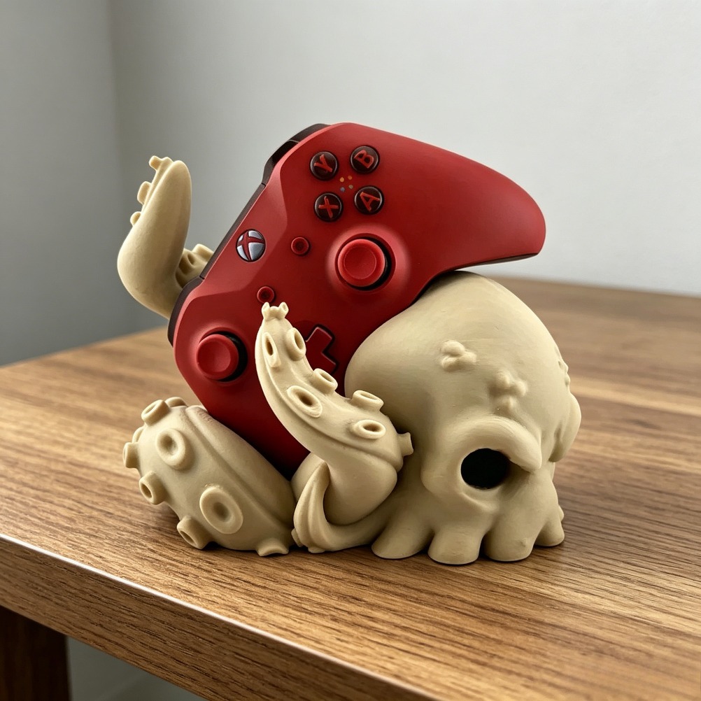 3D Printed Octopus Arm Control - đánh giá và giá 3D Printing Xbox Controller Holder