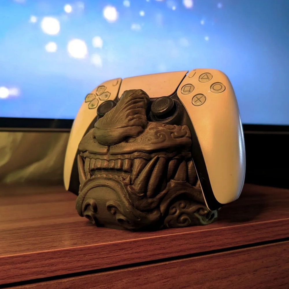 Hannya Mask Gaming Controller  - đánh giá và giá 3D Printing Xbox Controller Holder