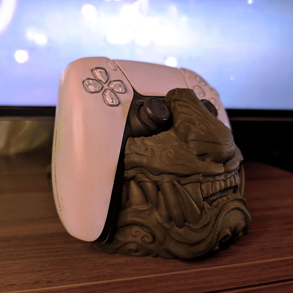 Hannya Mask Gaming Controller  - đánh giá và giá 3D Printing Xbox Controller Holder