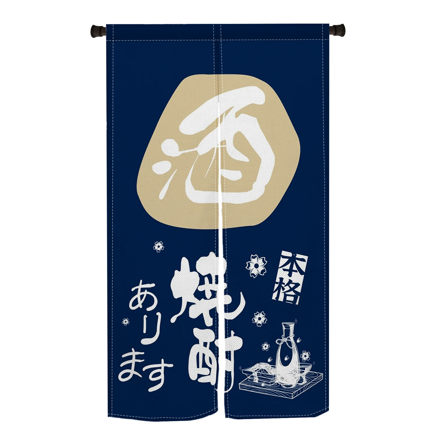 Japanese Style Door Curtain 3D - đánh giá và giá 3D Printing Cafe