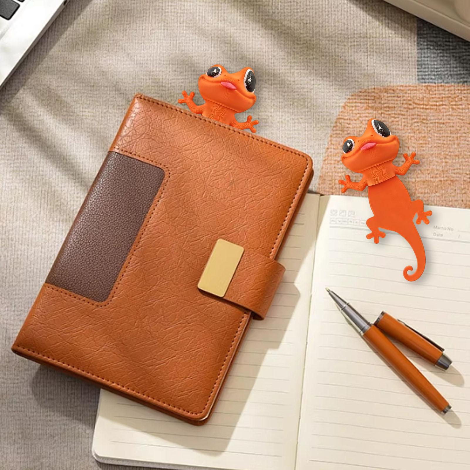Funny Bookmarks 3D Print Gecko - đánh giá và giá 3D Printing Journal