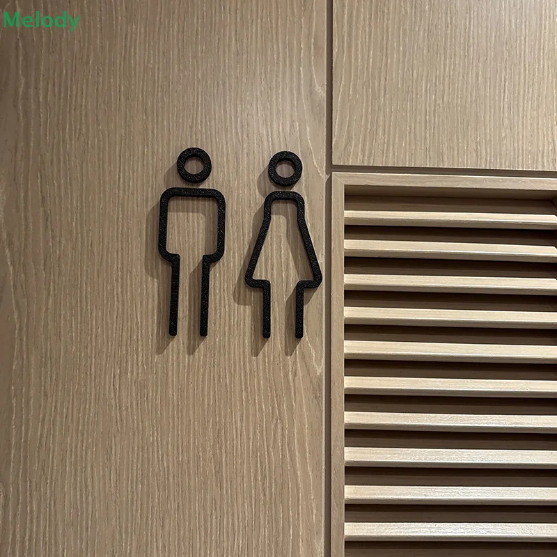 3D Printed Bathroom Door Sign  - đánh giá và giá 3D Printing Cafe