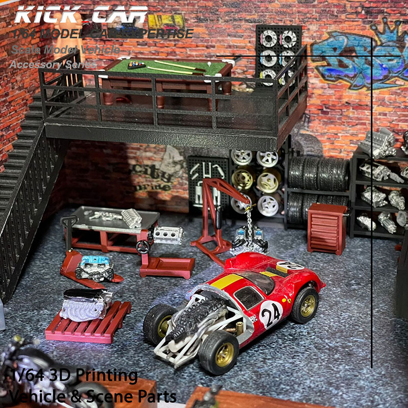 Dayu 1/64 Model Car Diorama Re - đánh giá và giá 3D Printing Diecast Cars